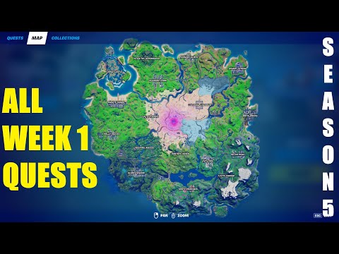 All Week 1 Quests/Challenges Guide! - Fortnite Chapter 2 Season 5 (Legendary + Epic Quests 1 and 2)