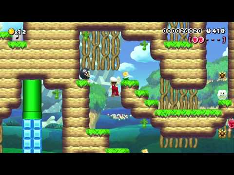 なぜ山に登るのか?　そこに1－1があるから! by げっぺい - SUPER MARIO MAKER - NO COMMENTARY 1AU