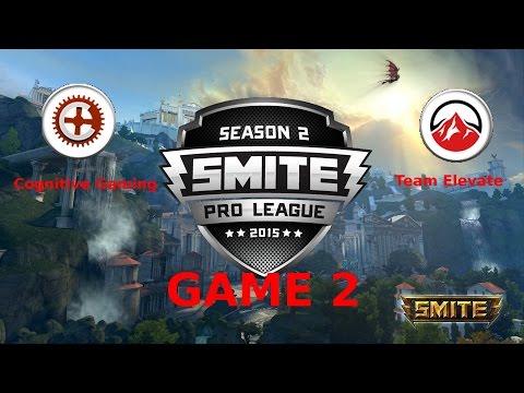 SPL Semaine 9 Jour 4: Cognitive Gaming vs. Team Elevate Game 2
