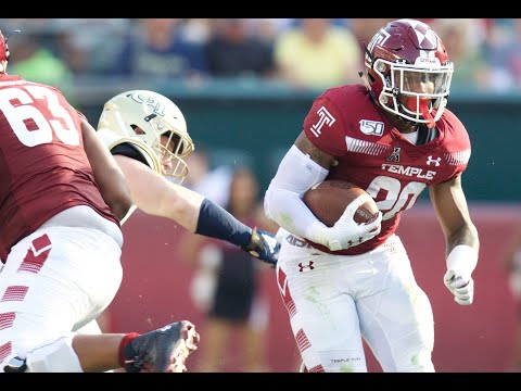 Re'Mahn Davis || Temple Owls Running Back || 2019 Highlights