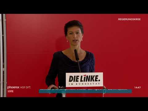 Regierungskrise: Sahra Wagenknecht über den Streit in der Union am 02.07.18