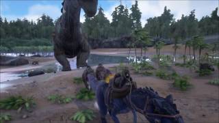 Ark Survival Evolved: Allosaurus vs. Titanosaurus - The Power of Bleed