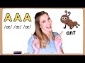 ABC Phonics Chant For Kids A To Z Letter Sounds Actions