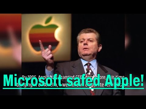 When microsoft saved apple #applebankruptcies