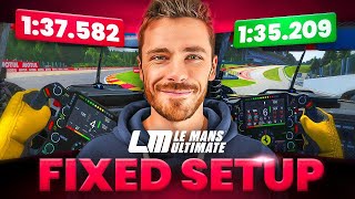 Pourquoi ton setup FIXED  te RALENTIT ❌ (et comment aller PLUS VITE ✅) - Le Mans Ultimate