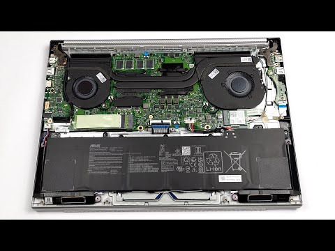 🛠️ ASUS VivoBook Pro 16X OLED (N7600) - disassembly and upgrade options