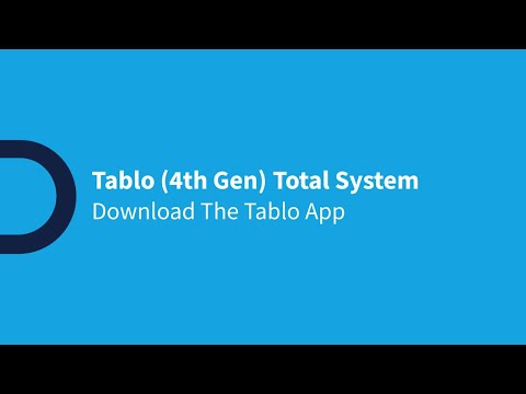 Tablo 4th Gen Total System - Module 2 - Downloading the Tablo App and Setting Up Your Account