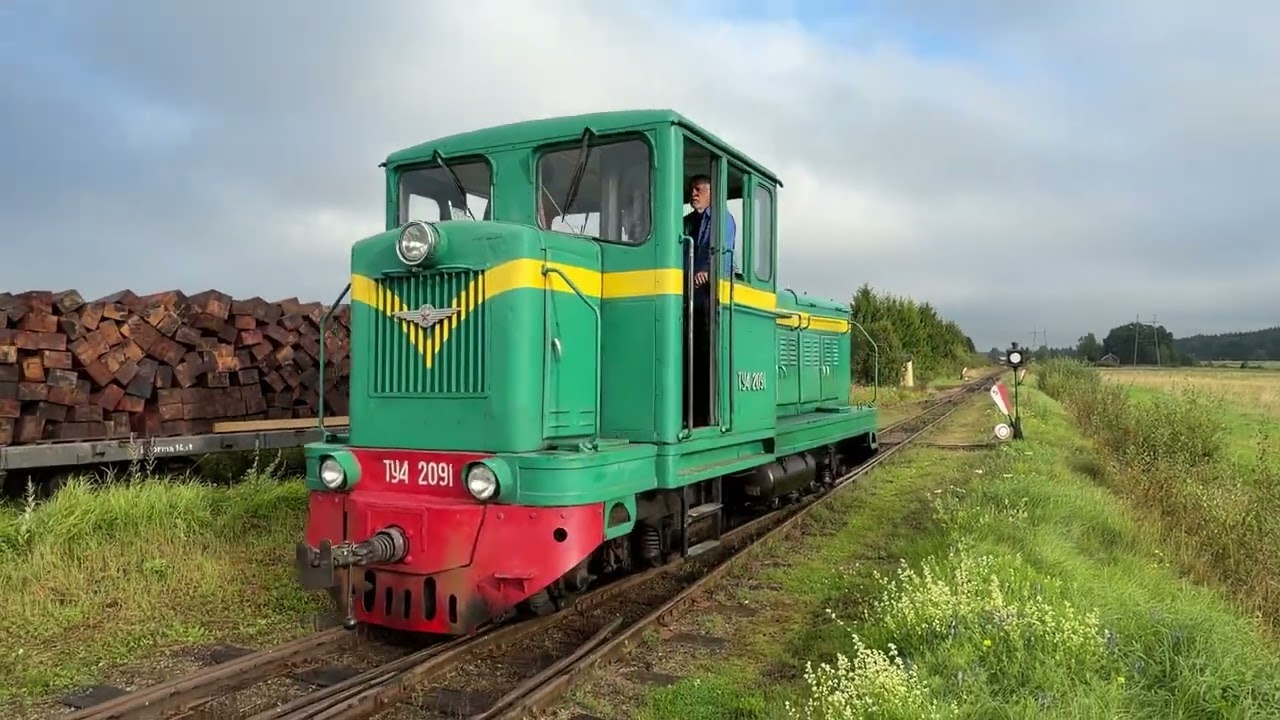 Паровоз и тепловоз ТУ4-2091 на ст. Минкиё / Steam locomotive and TU4-2091 at Minkiö station