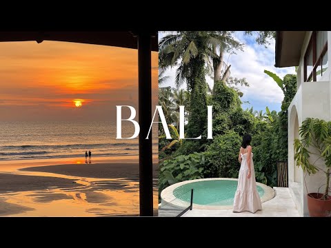 bali vlog |  first vlog using DJI pocket 3, aesthetic spa spots, exploring new places in canggu