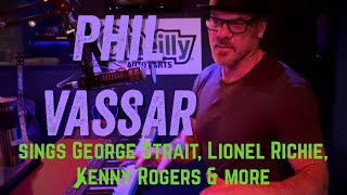Phil Vassar sings Strait, Lionel, Kenny, and more