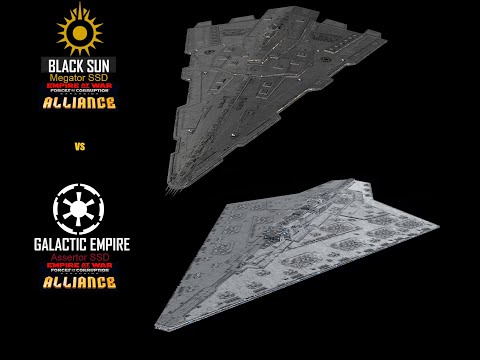 Megator SSD vs Assertor SSD - Star Wars - Empire at War