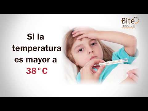 TEMPERATURA ALTA O FIEBRE EN LOS NIÑOS