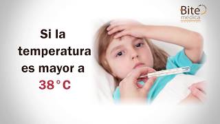 TEMPERATURA ALTA O FIEBRE EN LOS NIÑOS