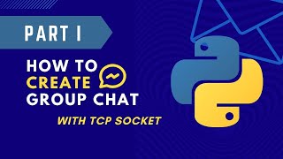 Python | GROUP CHAT | Socket programming | Phase 1. Send receive via terminal