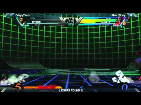 UMVC3 CrispyTacoz vs Marc Pinoy |Saturday Night Snapback 5.3