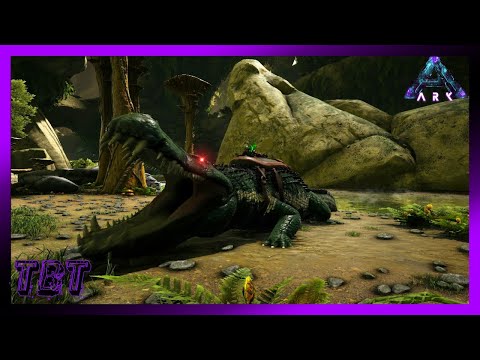 Taming The Beefy Deinosuchus!  ARK Aberration Let's Play Ep. 12
