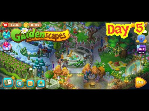 gardenscapes/ The Four Seasons area 17 day 5