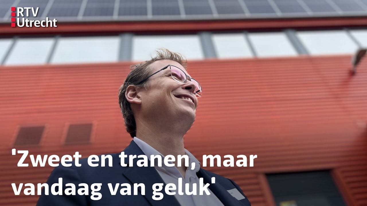 Feestelijke opening van eerste Utrechtse energie-hub met 'tranen van geluk' | RTV Utrecht