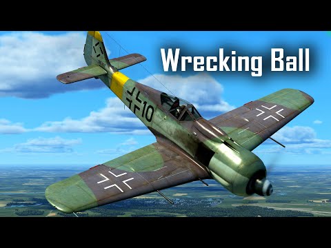 Wrecking Ball - Fw 190 A-8 - Ace in a day +2 - IL-2: Great Battles