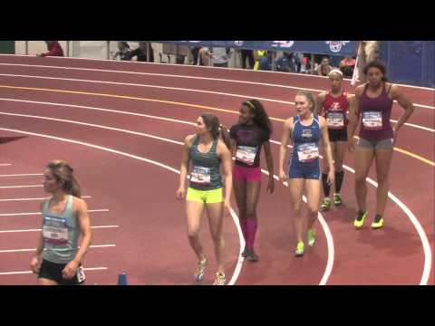 Girls 60m Prelim Heat 2 - New Balance Nationals Indoor 2014