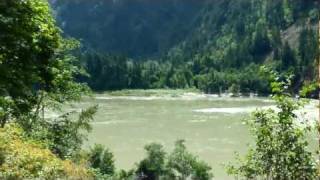preview picture of video 'Fraser Canyon from the Yale Tunnel, BC Canada'