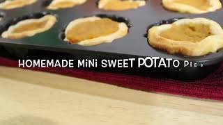 Homemade Mini Sweet Potato Pies