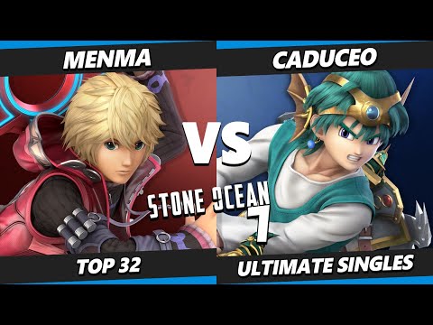Stone Ocean 7 - Menma (Shulk) Vs. Caduceo (Hero) Smash Ultimate - SSBU