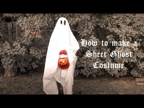 How To Make A Sheet Ghost Costume!