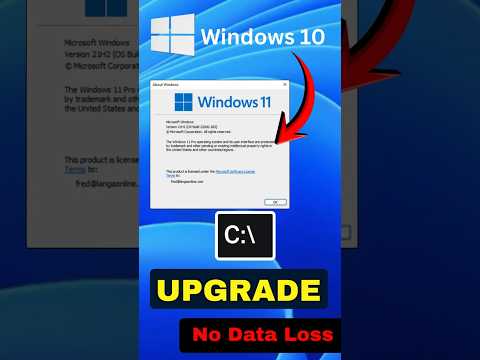 1 CMD Command = Windows 11 Upgrade #shorts