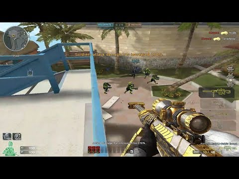 Crossfire NA 2.0 Barrett M82A1 Noble Gold (Noble Beast) HMX Zombie V4 Gameplay - Pho