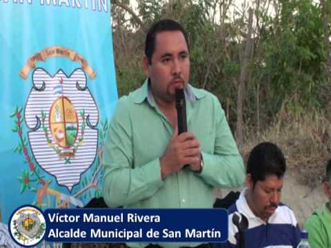 San Martín Inauguración Proyecto de Calle en Colonia San Joaquín