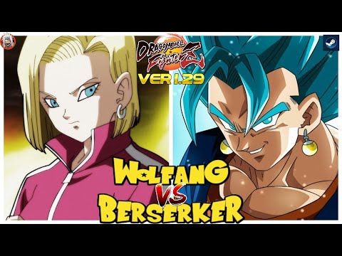 DBFZ Berserker vs Wolfang - Crazy Fights! - Ver 1.29