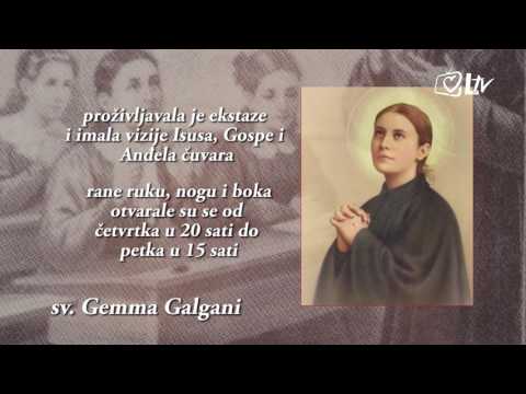 Katolički kalendar 11.4.2017. – Sveta Gemma Galgani