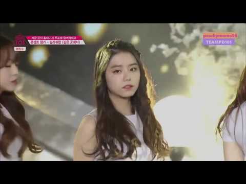 [ENG SUB] [Produce 101] A present from Jinyoung of B1A4! - ♬At the Same Place @Concept Eval