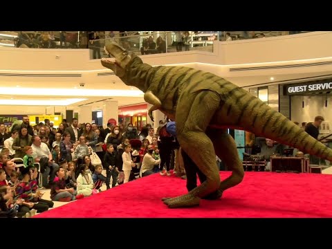 NJ East Rutherford Field Station Dinosaur