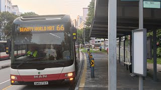 Tower Transit Bus Service 66 Man NL323F A22 Euro V Batch 1 SMB273P