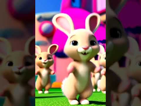 🐰🎶 Shake Your Ears, Bunny Cheers! | Fun Bunny Dance Song for Kids & Toddlers.