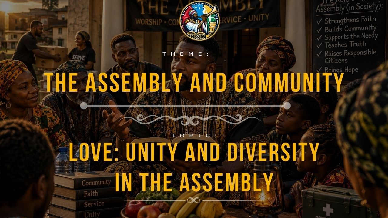 Love: Unity and Diversity in the Assembly  | The Assembly and Community