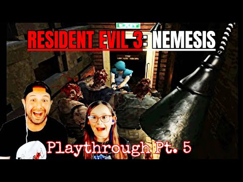 Classic RESIDENT EVIL 3: NEMESIS - Playthrough Pt. 5!!!