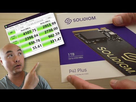 BEST Budget NVMe M.2 SSD? Solidigm P41 Plus Series! 🔥