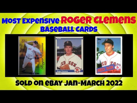 YouTube video about: How much is a roger clemens baseball card worth?