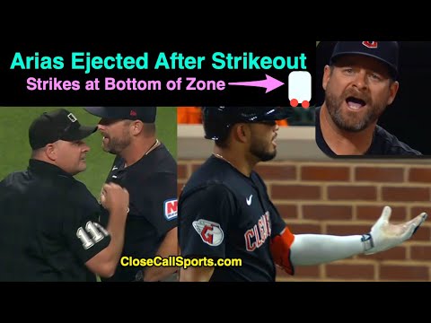 E97 - Jeremy Riggs Ejects Gabriel Arias After Strikeout with 2 Low-Zone Strikes (The TV Box Jumped)