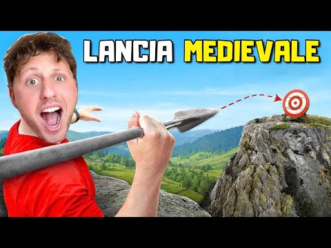 HO COSTRUITO UNA VERA LANCIA MEDIEVALE IN LEGNO