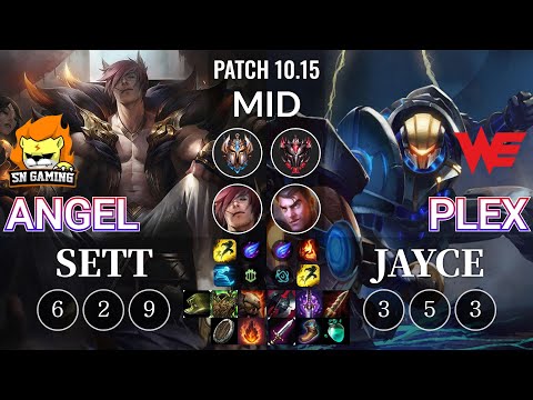 SN Angel Sett vs WE Plex Jayce Mid - KR Patch 10.15