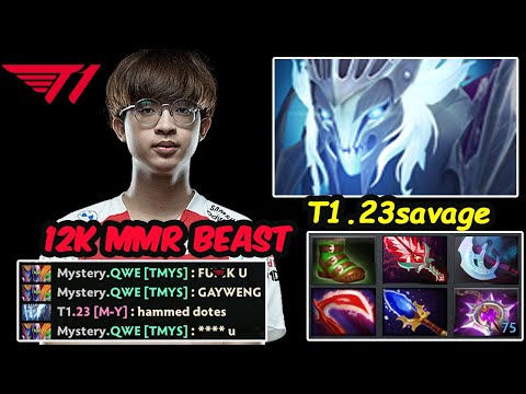 T1 23savage Spectre 12K MMR vs Polaris.Natsumi PA Dota 2 pro Gameplay