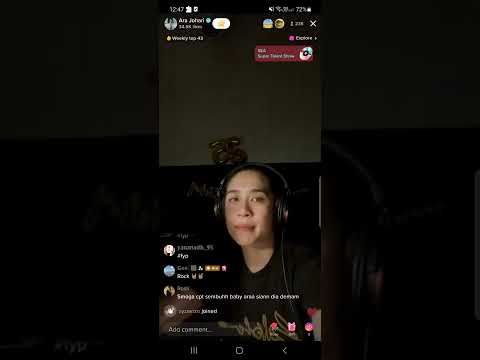 20/7/2022 (4) Ara Johari - Sepi Sekuntum Mawar Merah (Ella) TikTok LIVE