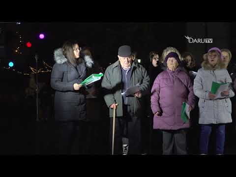 Városunkban is fellobbant a hit lángja, Balmazújváros 2025. november 30.