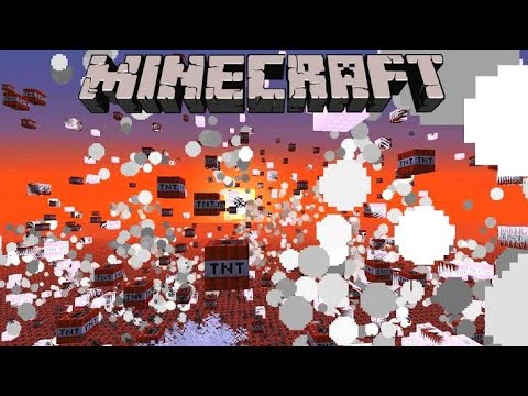 SÜPER TNT DÜNYASINI PATLATMAK - Minecraft