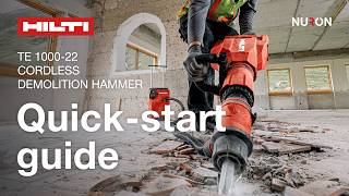 Ciocan demolator pe acumulator Hilti TE 1000-22