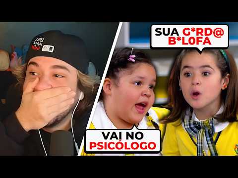 BRINO REAGINDO AS MELHORES CENAS DE CARROSSEL KKKKKKKKK